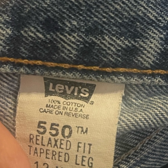 Levi’s 550 Relaxed Fit Tapered Leg Size 30W 30W - Picture 4 of 4